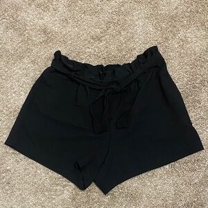Have Black High Waist Women's Shorts